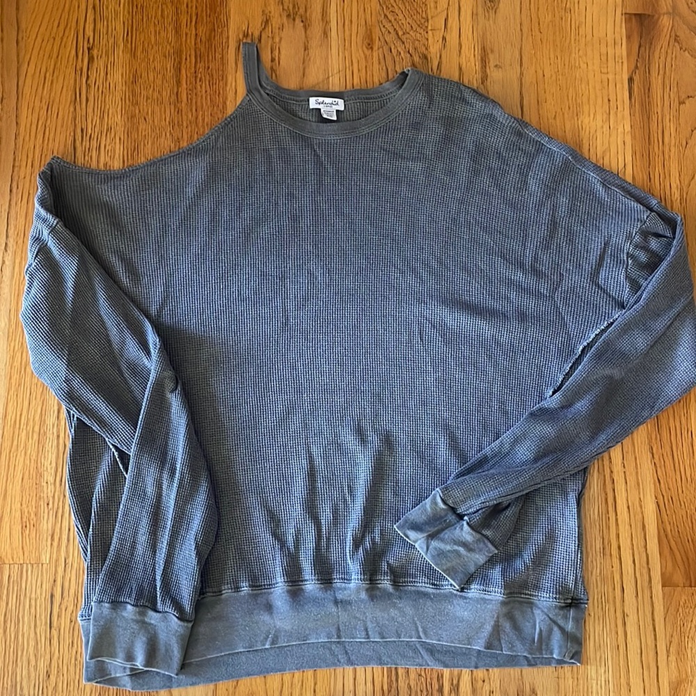Splendid Long Sleeve Shoulder cut out Thermal
